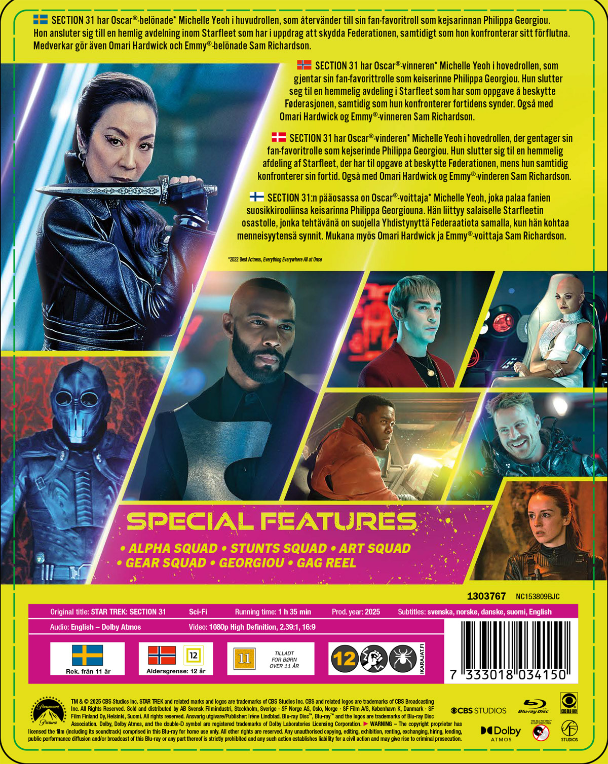 Star Trek: Section 31 (Limited Edition Steelbook) (4K Ultra HD + Blu-ray) - 2