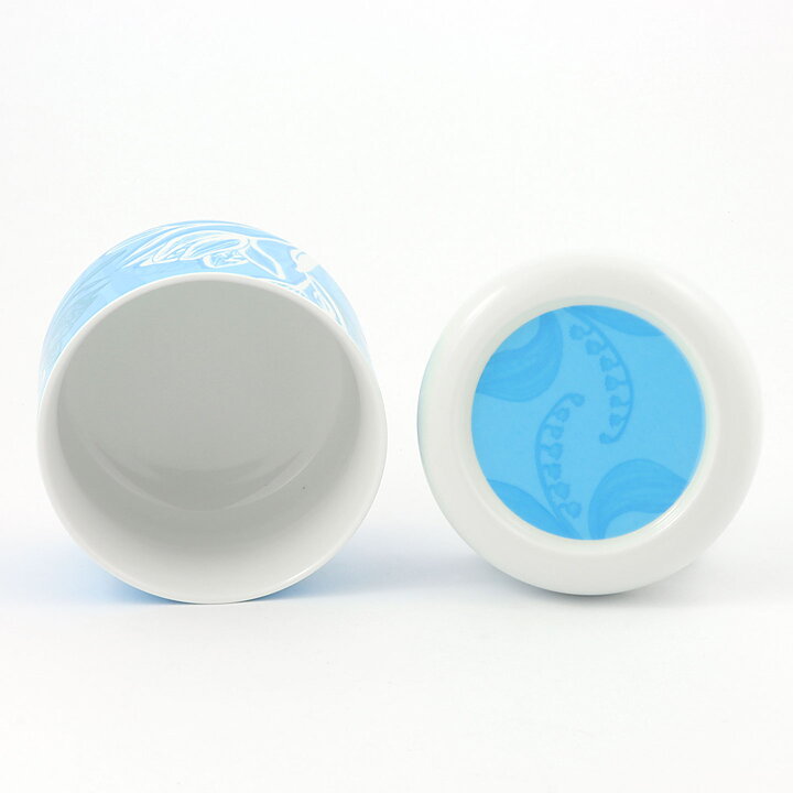 Heini Riitahuhta (Keto 2006) Rounded Jar with Blue Flower Decor from Arabia 11 cm