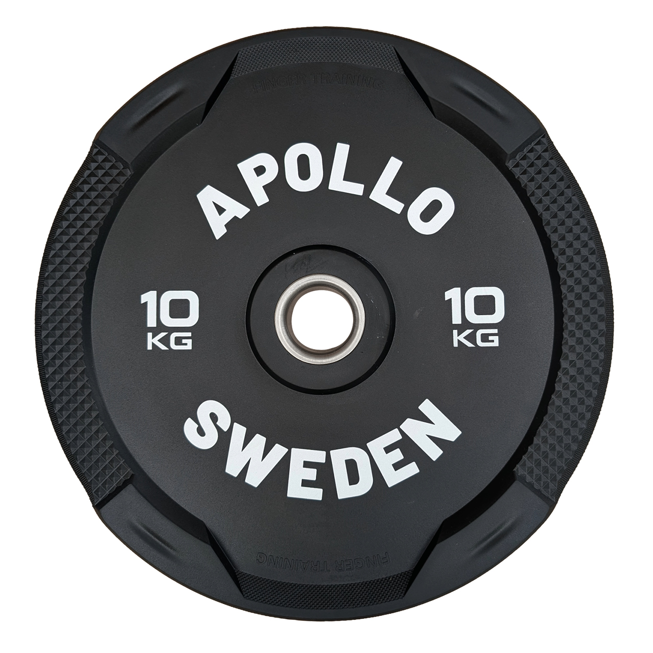 Apollo Bumper Plate Svart 10 kg - Easy Grip