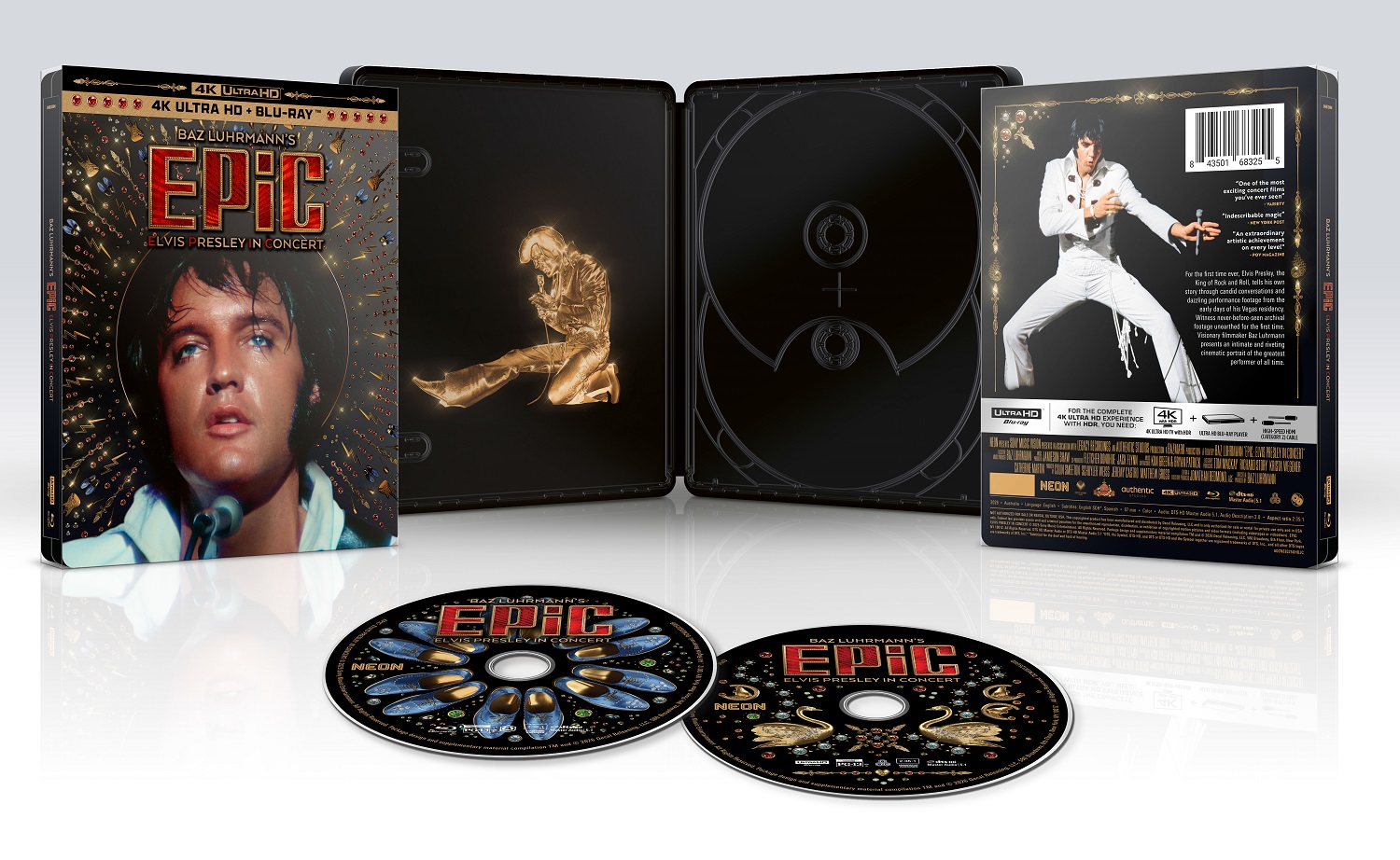 EPiC: Elvis Presley in Concert (Limited Edition Steelbook) (4K Ultra HD + Blu-ray) - 3