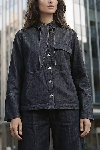 Leveté Room - Titus 2 Shirt Mid Blue Denim
