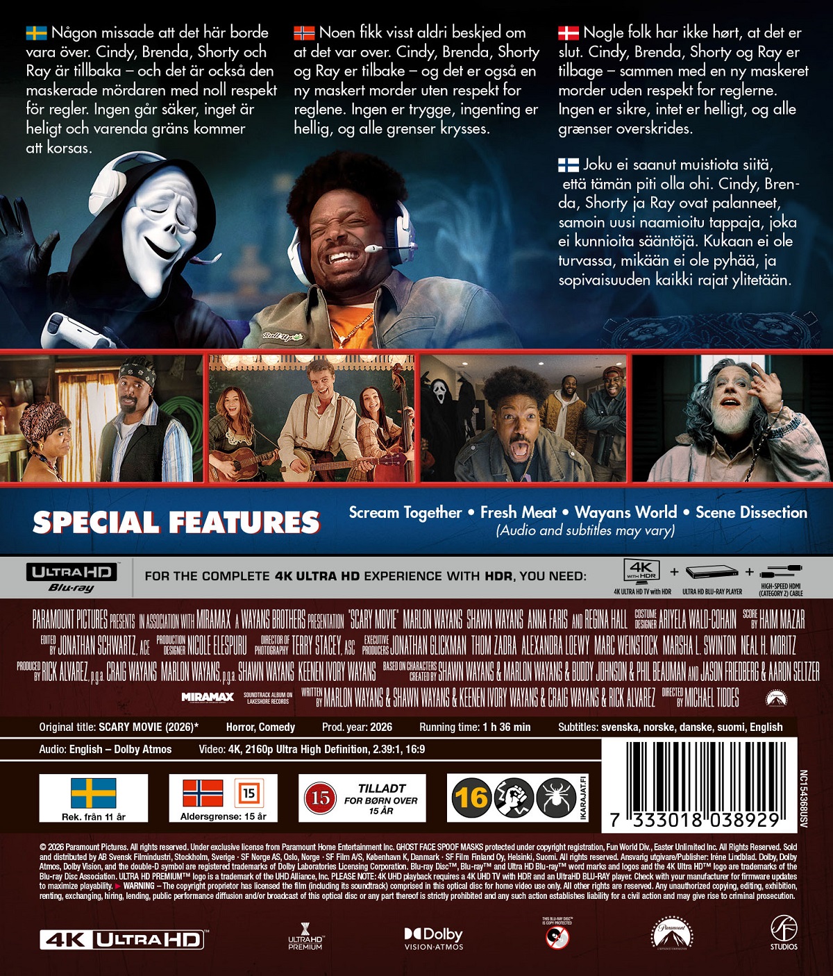 Scary Movie (2026) (4K Ultra HD) - 2