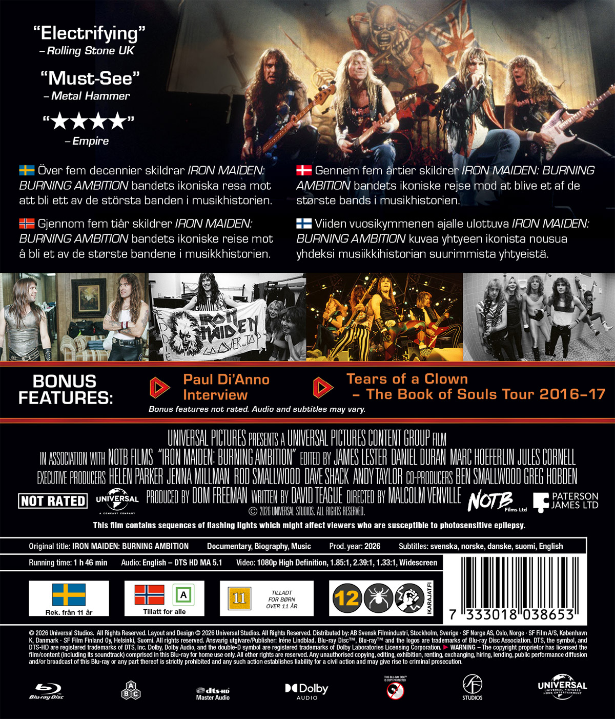 Iron Maiden: Burning Ambition (Blu-ray) - 2