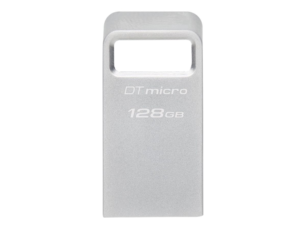 Kingston DataTraveler Micro 128 GB USB 3.2 Gen 1 USB-minne Silver