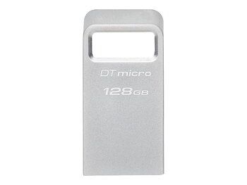 Kingston DataTraveler Micro 128 GB USB 3.2 Gen 1 USB-minne Silver