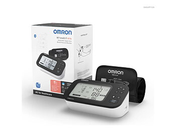 Omron M7 Intelli IT AFib Blodtrycksmätare Svart Vit