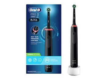 Oral-B Pro 3 3000 CrossAction Eltandborste Svart