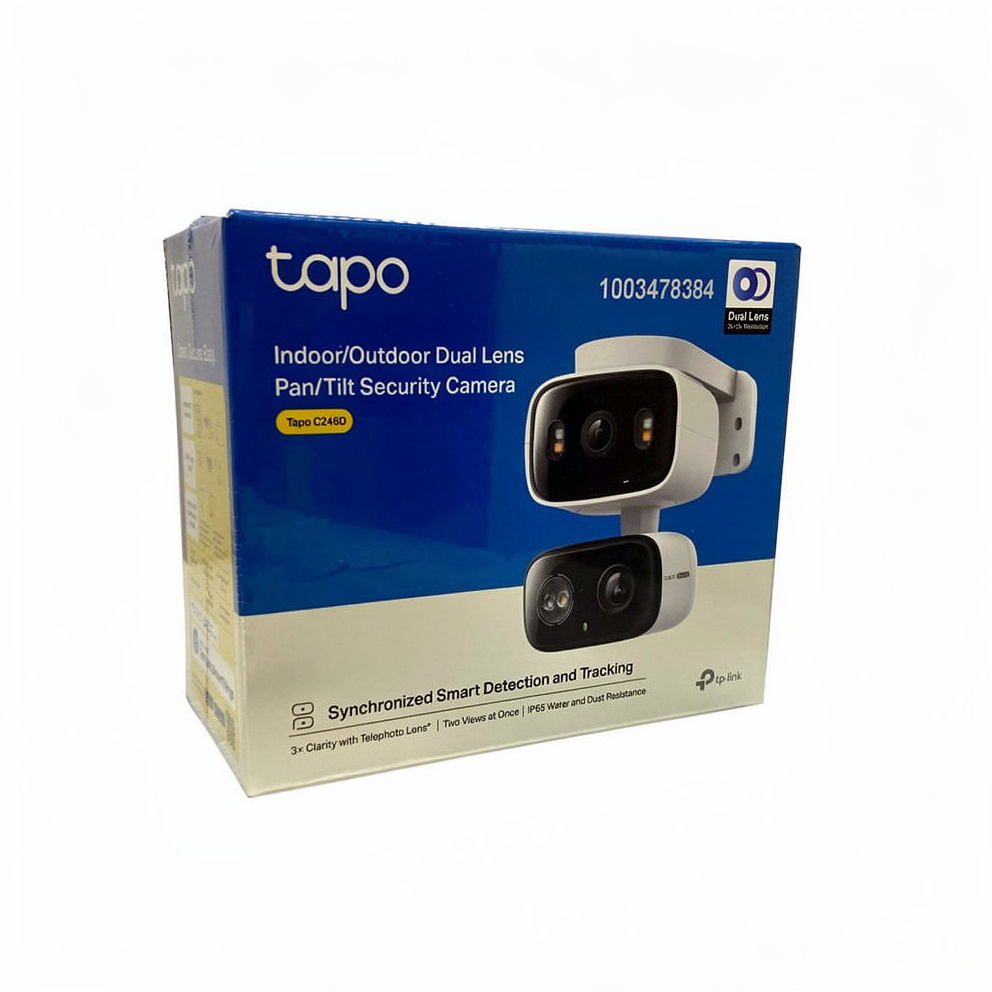 Tapo C246D V1 Nätverksövervakningskamera Utomhus Inomhus 2304 x 1296 - 2