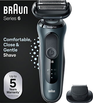 Braun Series 6 61-N1200s Rakapparat Svart