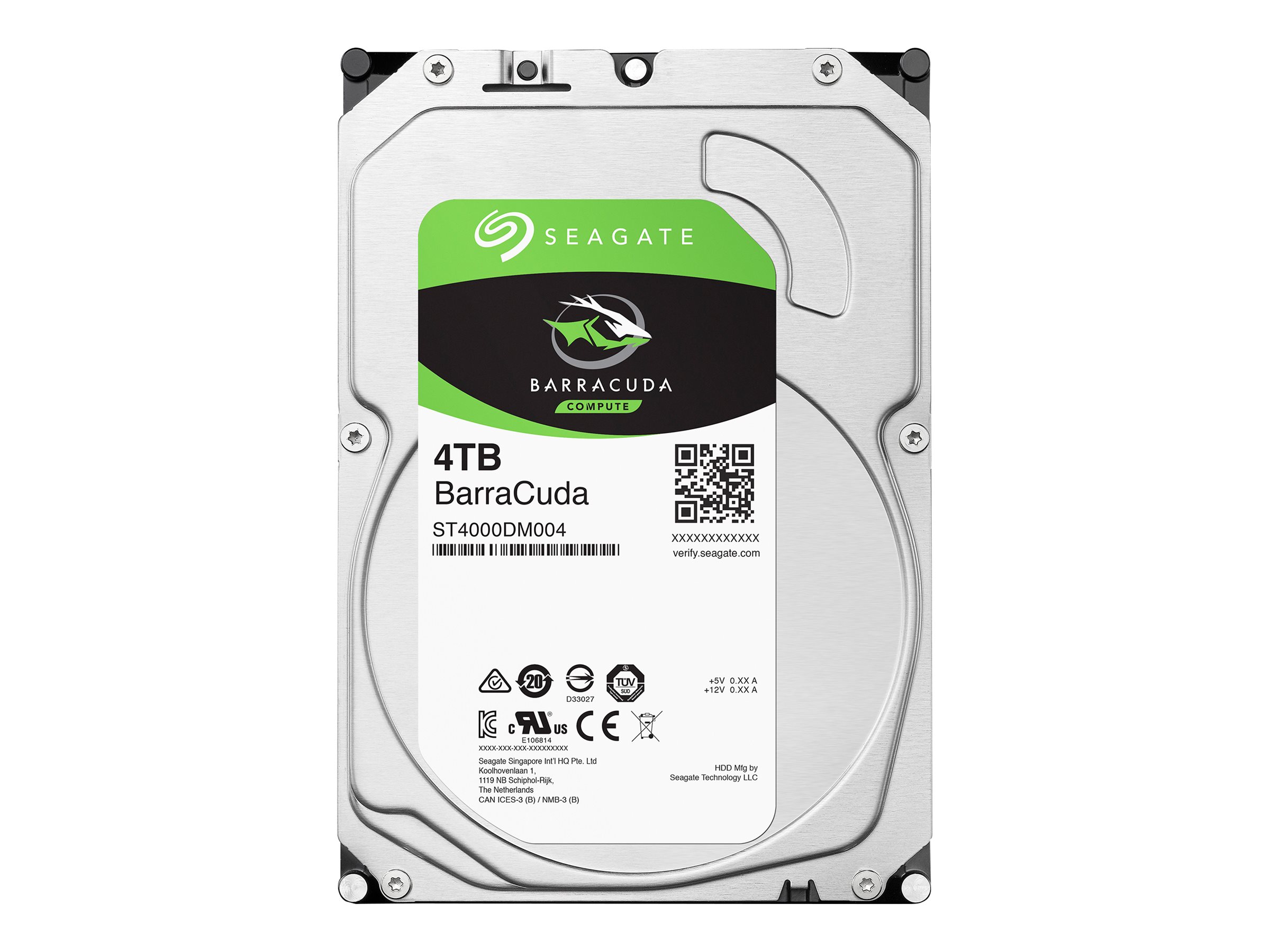 Seagate BarraCuda 3.5'' HDD 4TB
