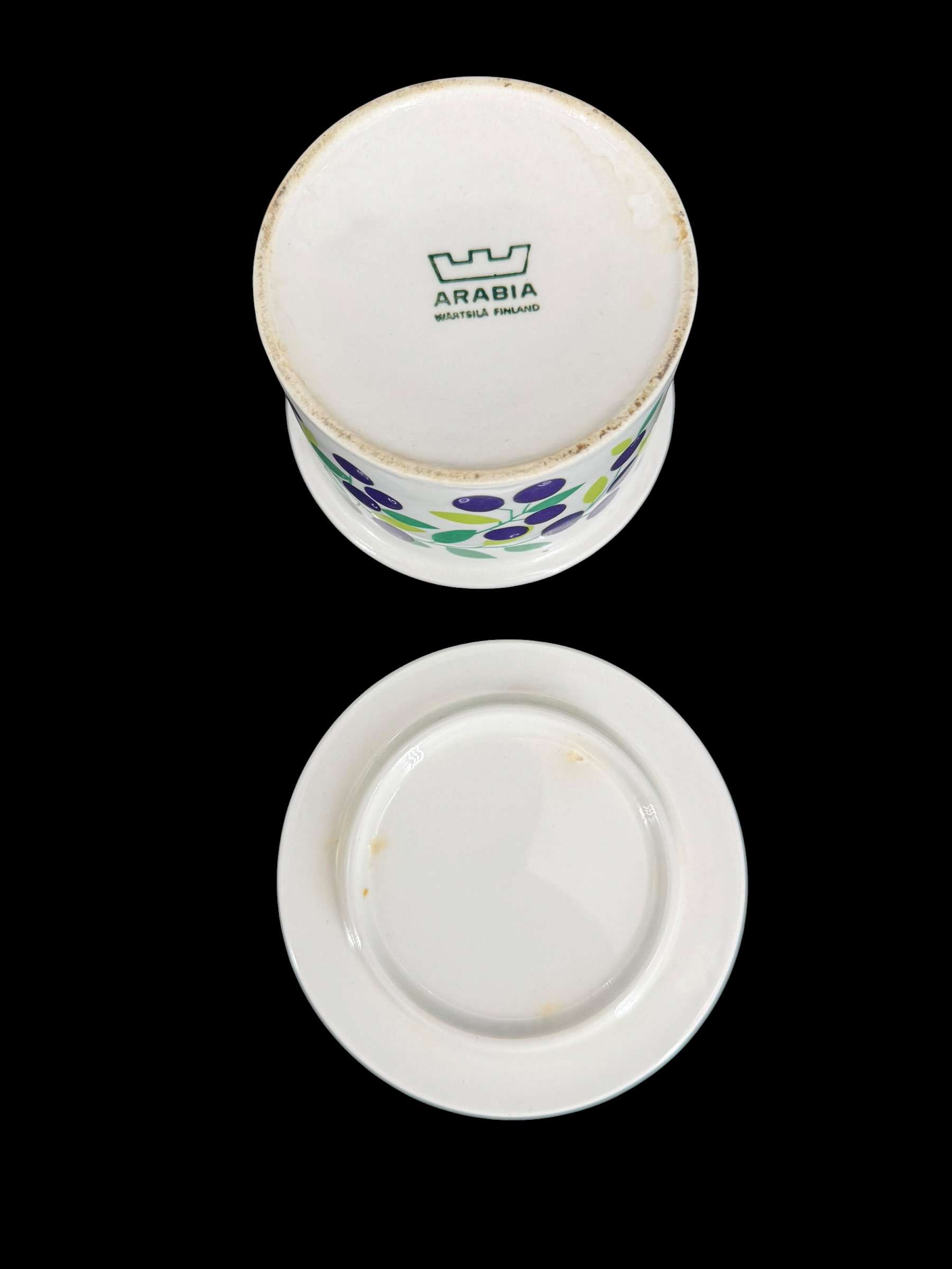 Arabia "Pomona " Raija Uosikkinen Jar with lid - 3