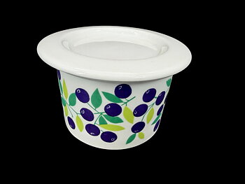 Arabia "Pomona " Raija Uosikkinen Jar with lid