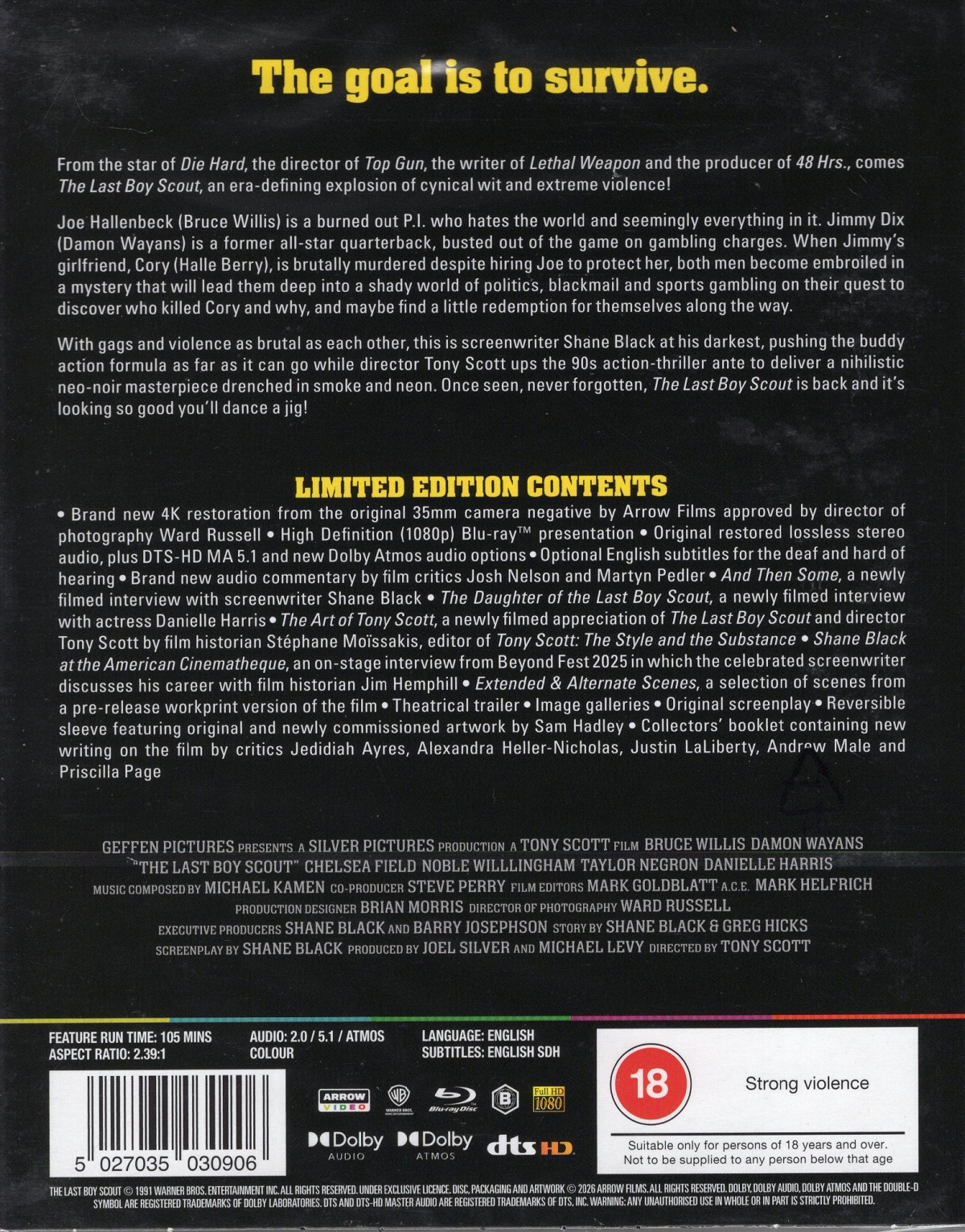 The Last Boy Scout (Limited Edition) (ej svensk text) (Blu-ray) - 2