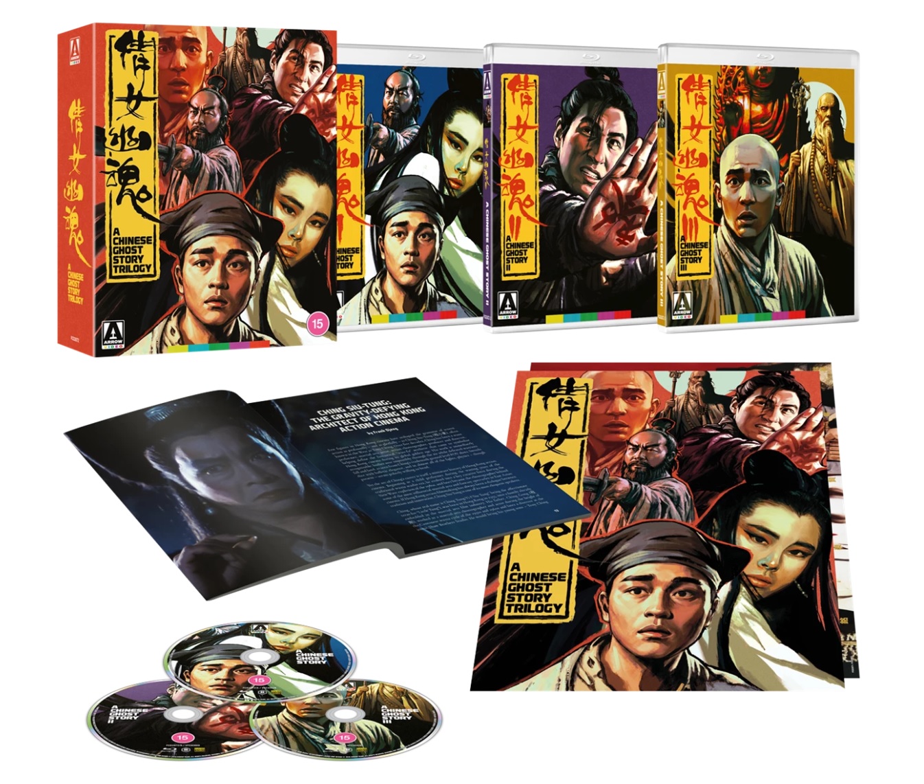 A Chinese Ghost Story Trilogy (Limited Edition) (ej svensk text) (Blu-Ray) - 2