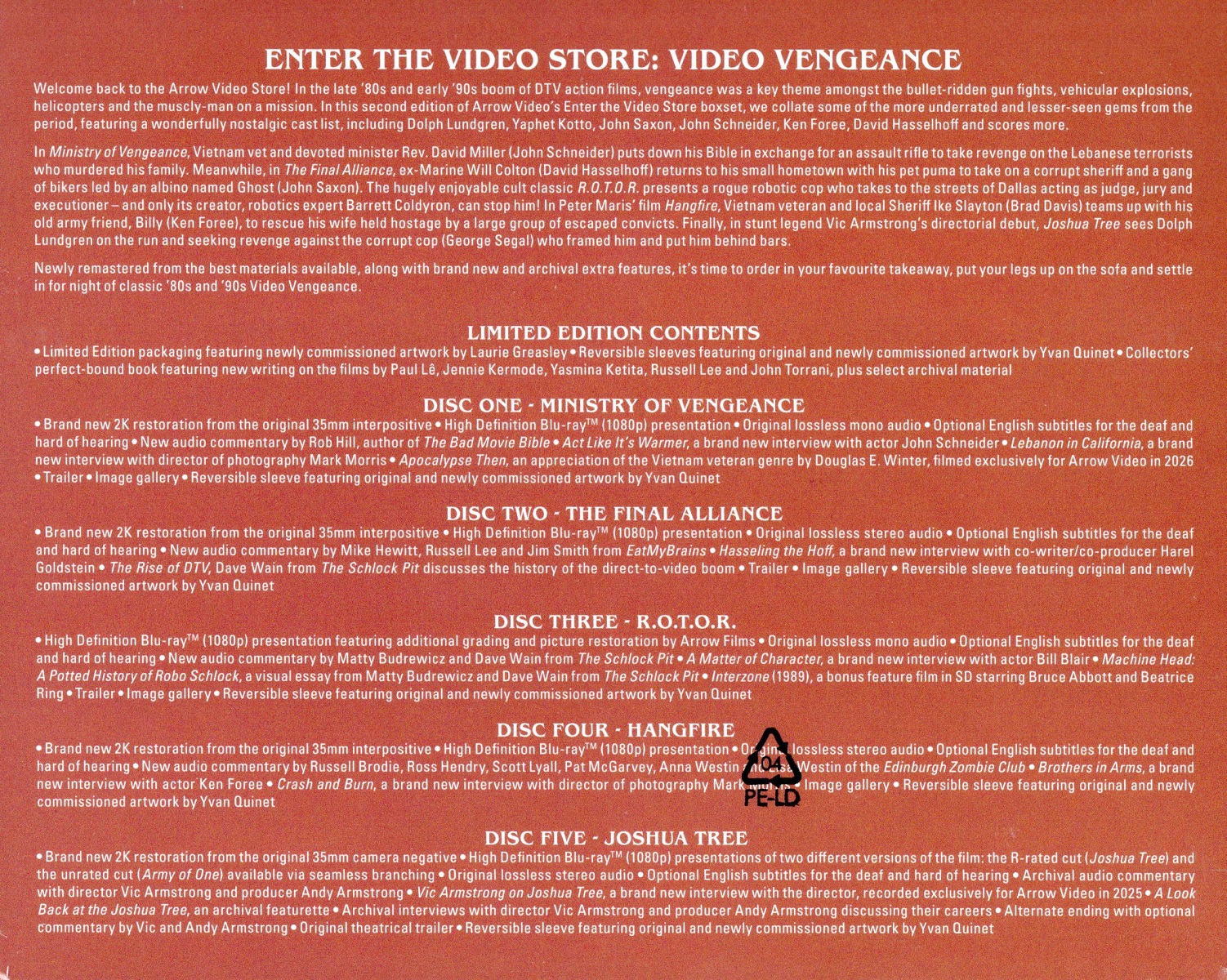 Enter The Video Store: Video Vengeance (Limited Edition) (ej svensk text) (Blu-ray) - 2