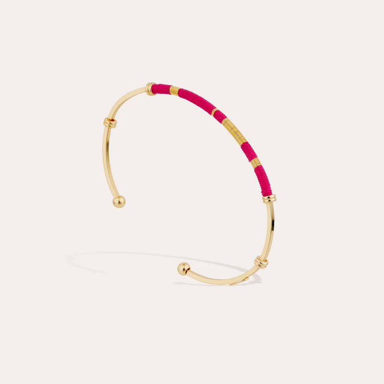 Zanzibar Armband - Fuchsia