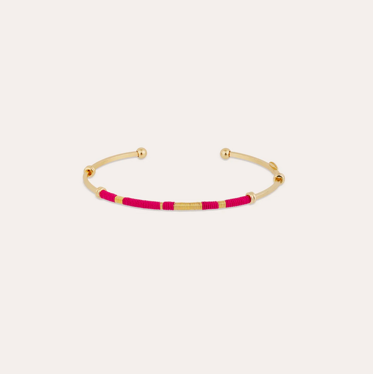 Zanzibar Armband - Fuchsia