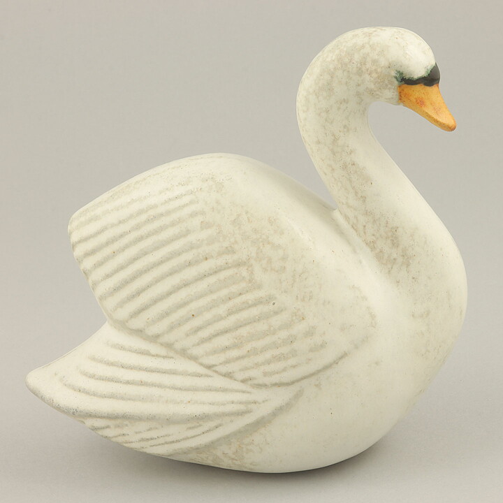 リサラーソン 白鳥 スワン　Swan  Jie Keramik社 (WWF) 1990年  14cm (3)