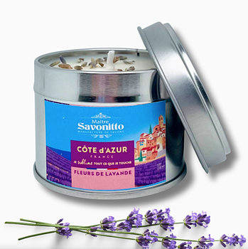 Doftljus Maitre Savonitto – Cote d'azur Lavendel 25h 