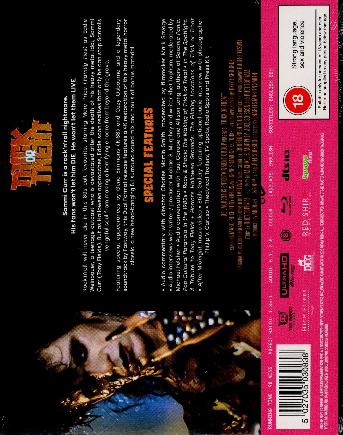 Trick Or Treat (Limited Edition) (ej svensk text) (4K Ultra HD + Blu-ray) - 2