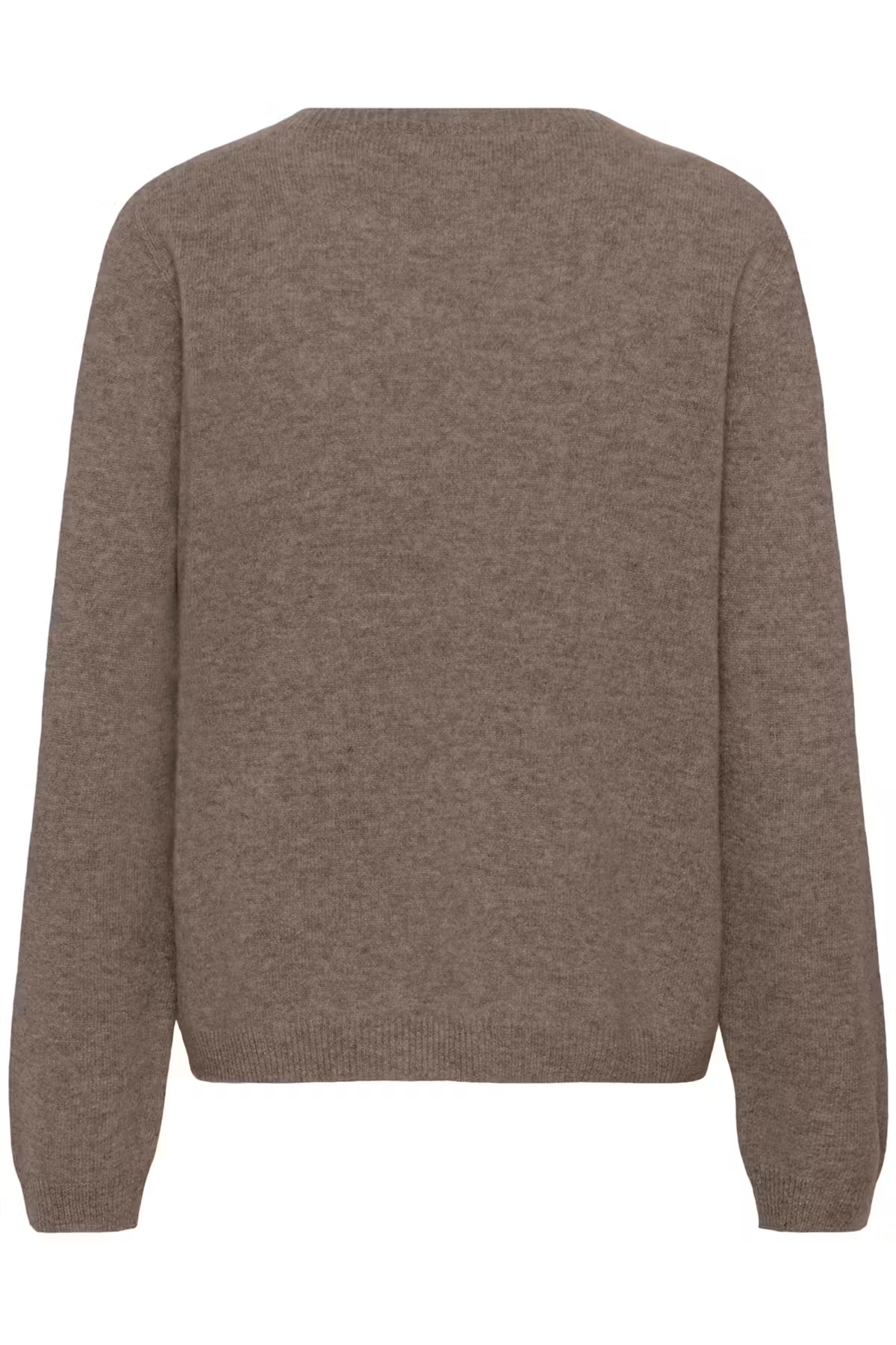Cream Mela Knit Pullover Mahogany Rose  Melange - 6