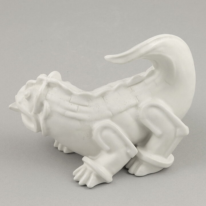 Wilhelm Kåge (1940s) White Dragon Puppy 13/9 cm
