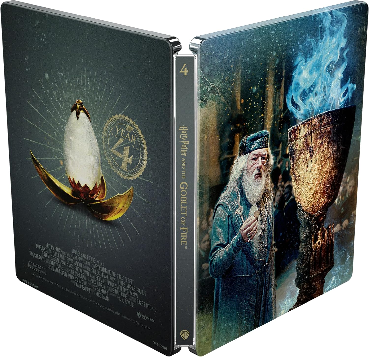 Harry Potter Complete 8-Film Collection (Limited Edition Steelbook) (ej svensk text) (4K Ultra HD) - 8