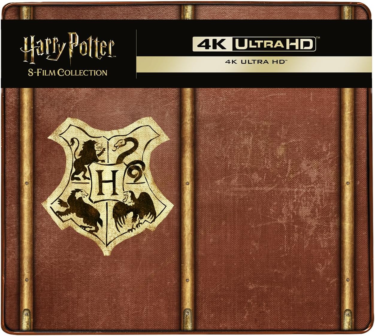 Harry Potter Complete 8-Film Collection (Limited Edition Steelbook) (ej svensk text) (4K Ultra HD)