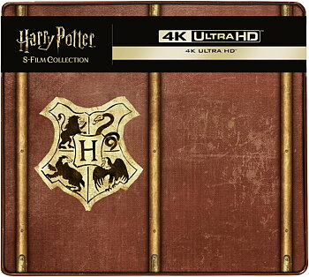 Harry Potter Complete 8-Film Collection (Limited Edition Steelbook) (ej svensk text) (4K Ultra HD)