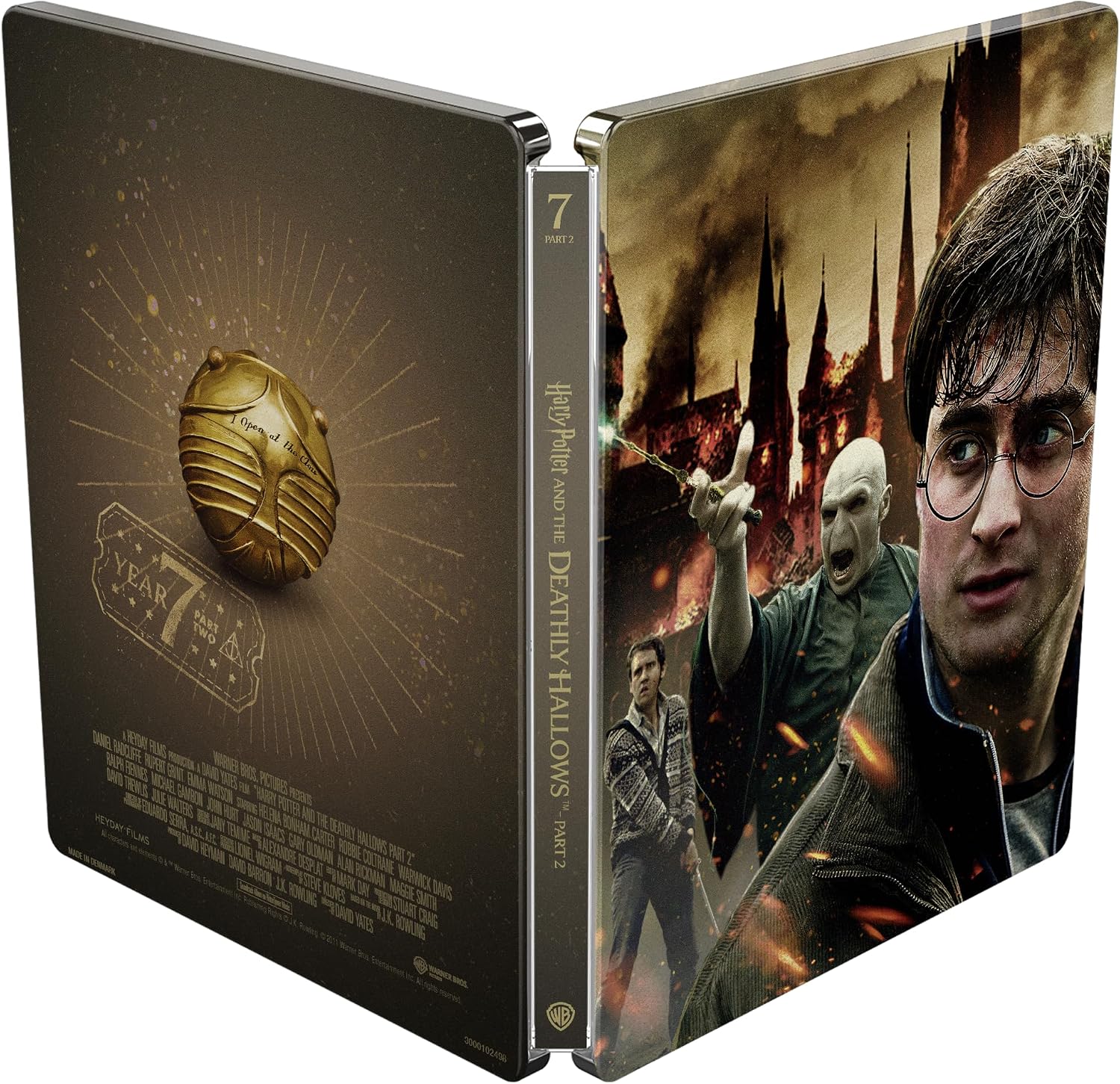 Harry Potter Complete 8-Film Collection (Limited Edition Steelbook) (ej svensk text) (4K Ultra HD) - 4