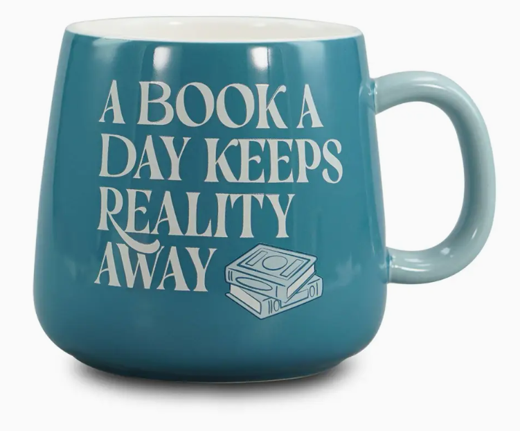 Pulteney Press : A Book a Day Keeps Reality Away  - Mugg Barrel 370 ml