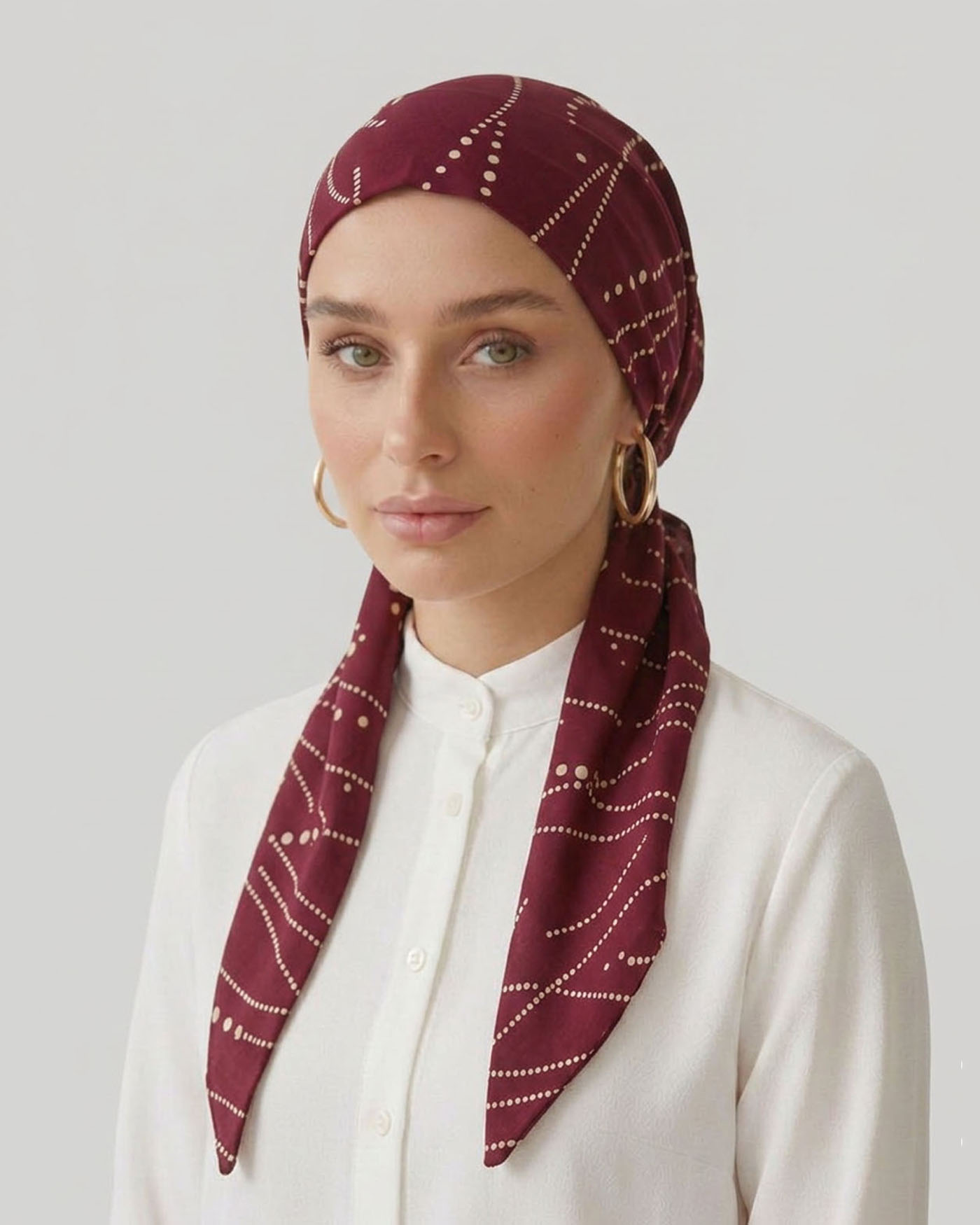 Turban - Aster - Maroon