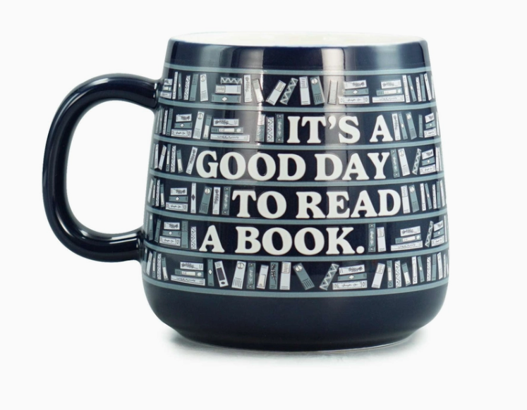 Pulteney Press : It's a Good Day to Read a Book  - Mugg Barrel 370 ml - 2