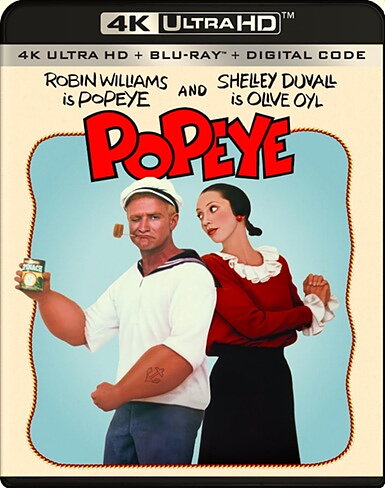 Popeye - 45th Anniversary Edition (BLU-RAY 4K ULTRA HD + BLU-RAY)