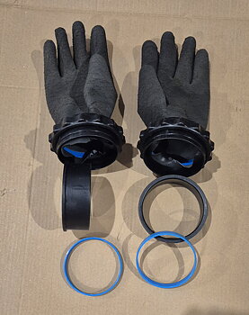 SANTI handskar med Si-Tech Quick Glove