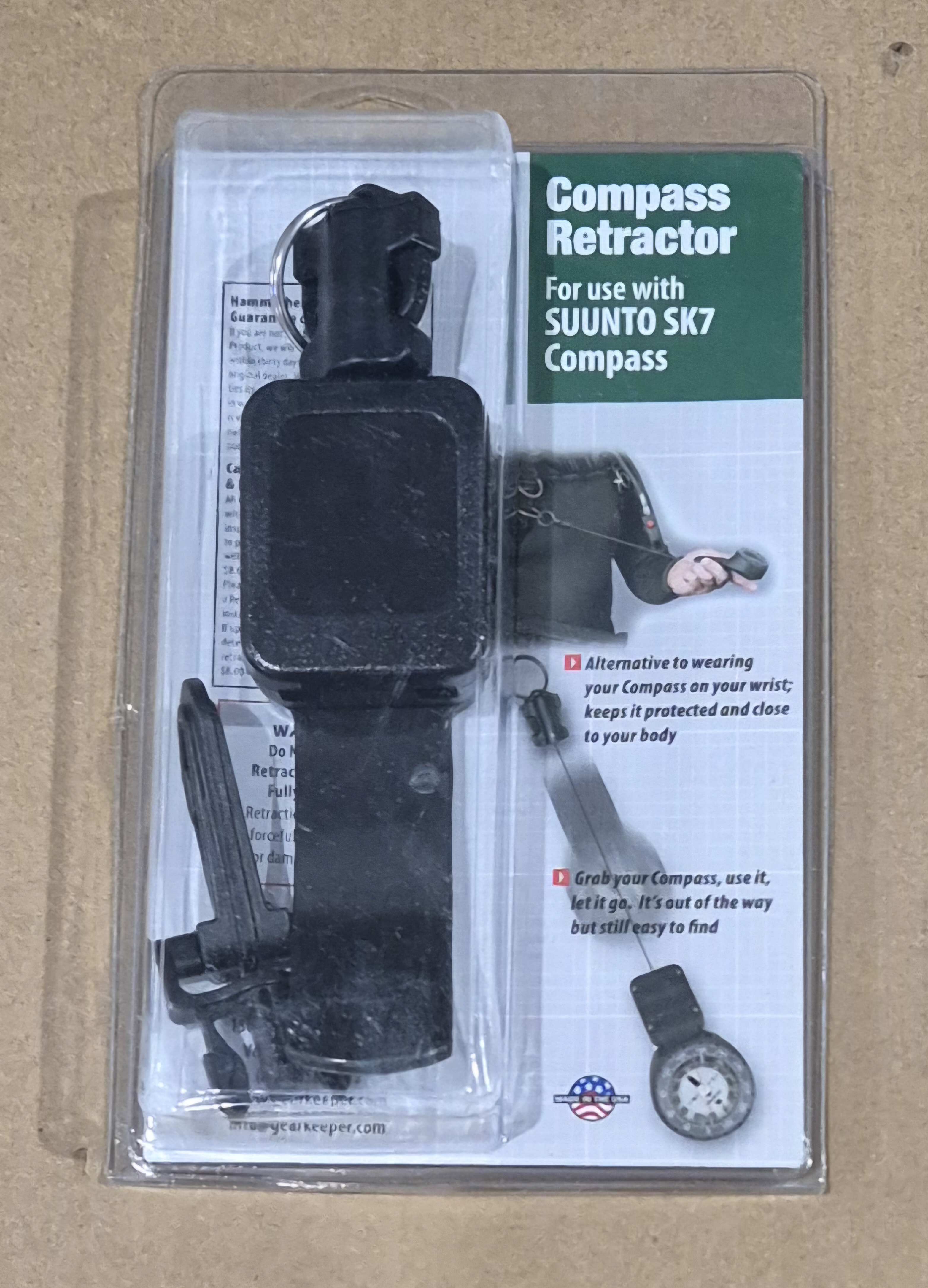 Compass retractor for Suunto SK7/SK8 *NY*
