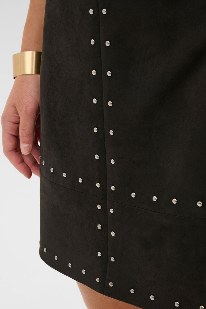 Cream Winny Skirt Pitch Black - 6