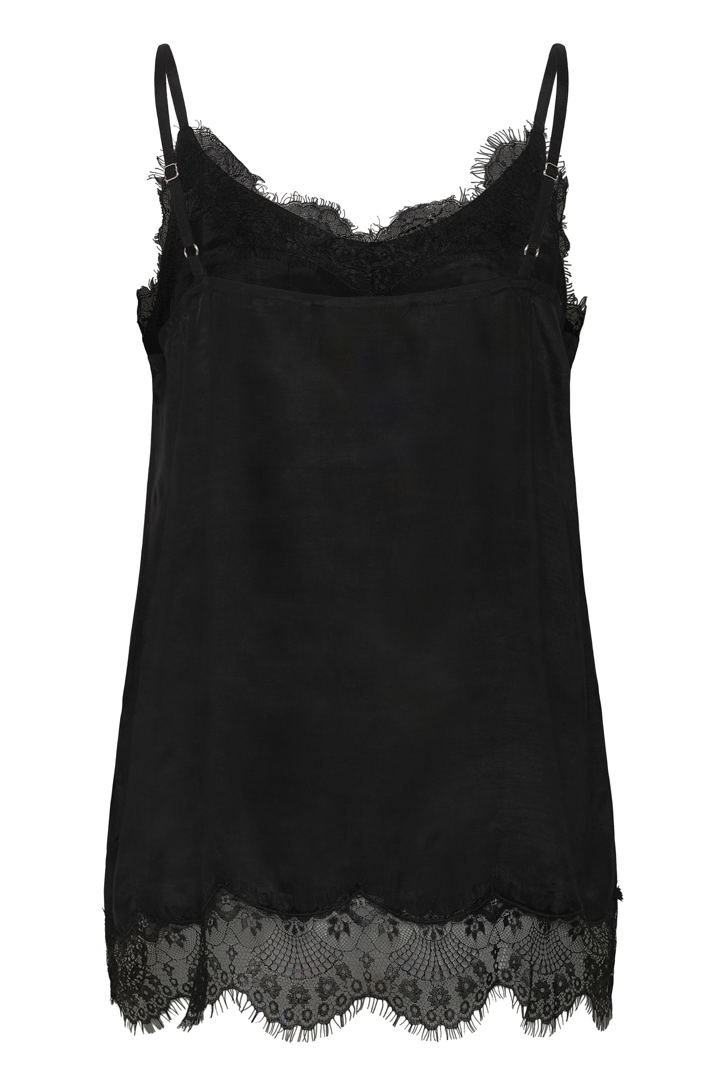 Cream Triniti Top Pitch Black