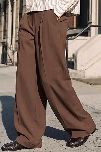 Leveté Room -Peeta 2 Trousers Fondue Fudge