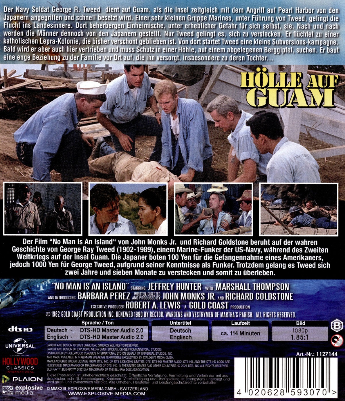 No Man Is An Island (ej svensk text) (Blu-ray) - 2