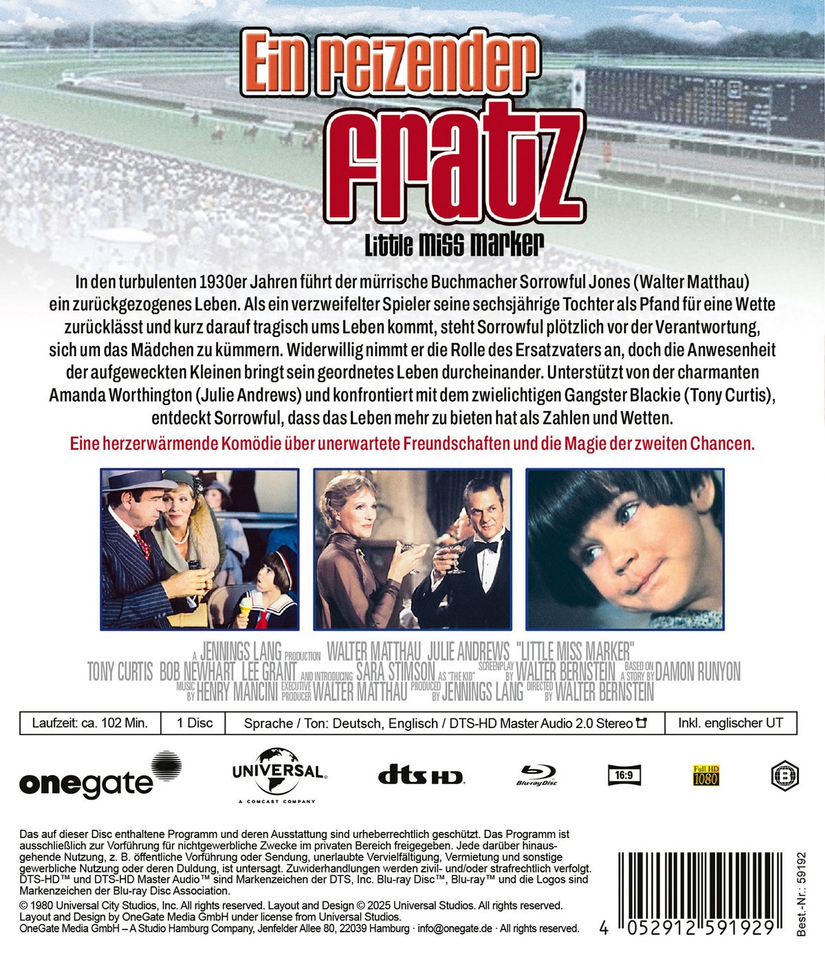 Little Miss Marker (ej svensk text) (Blu-ray) - 2
