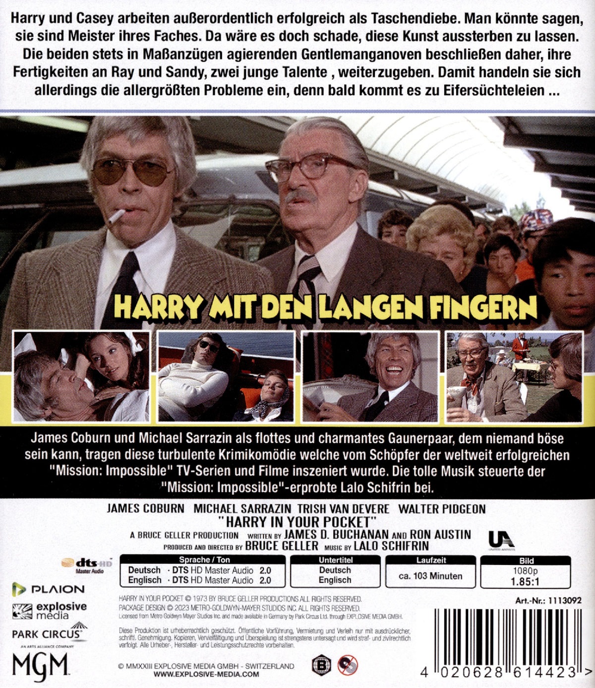 Harry In Your pocket (ej svensk text) (Blu-ray)  - 2