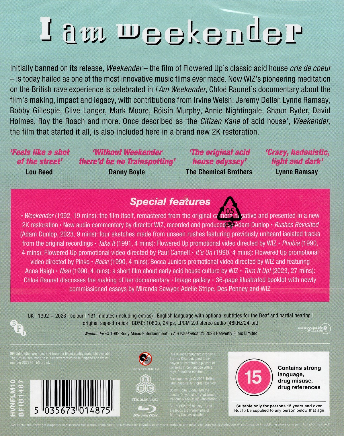 I Am Weekender (ej svensk text) (Blu-ray) - 2