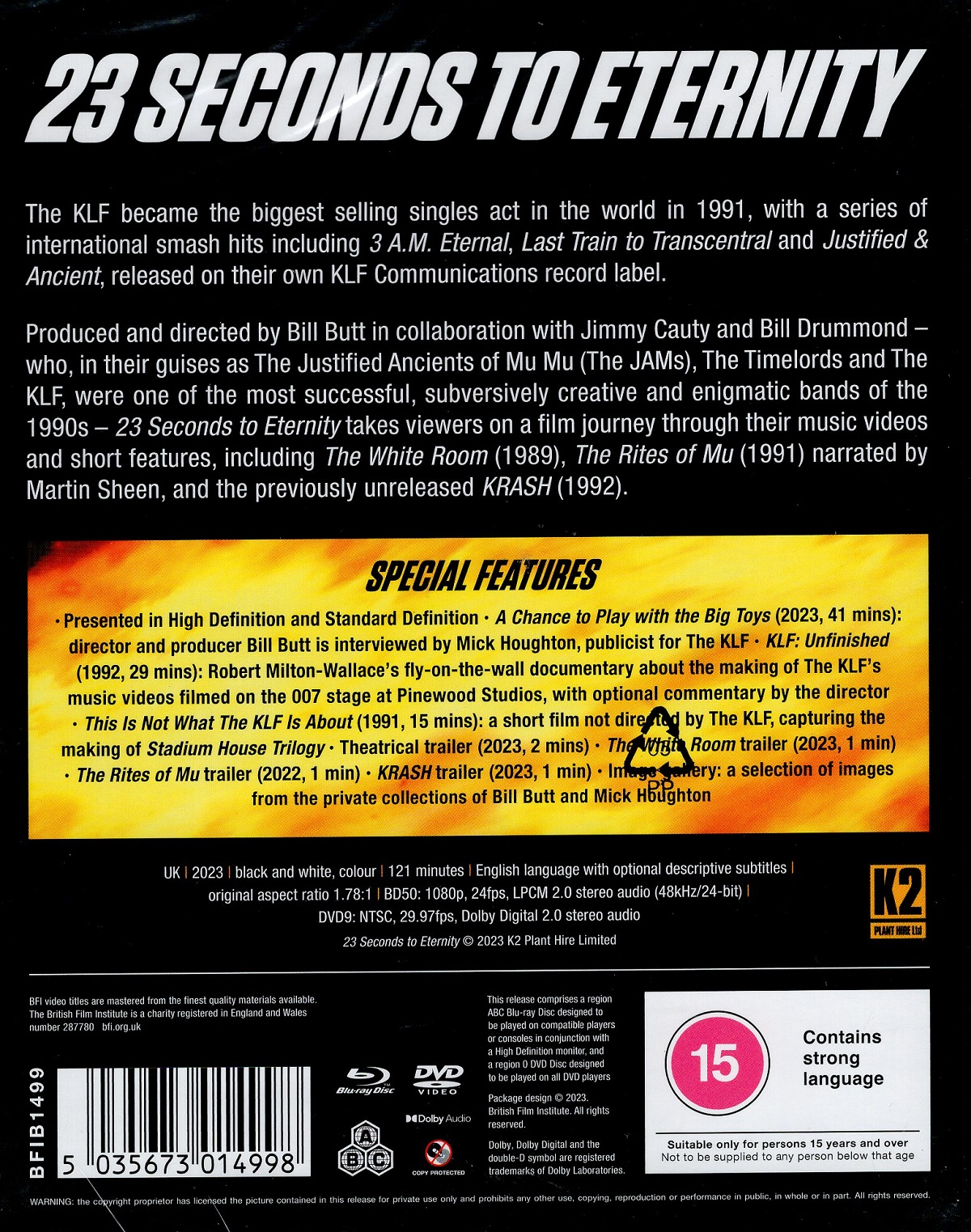 23 Seconds To Eternity (Limited Edition) (ej svensk text) (Blu-ray + DVD) - 2