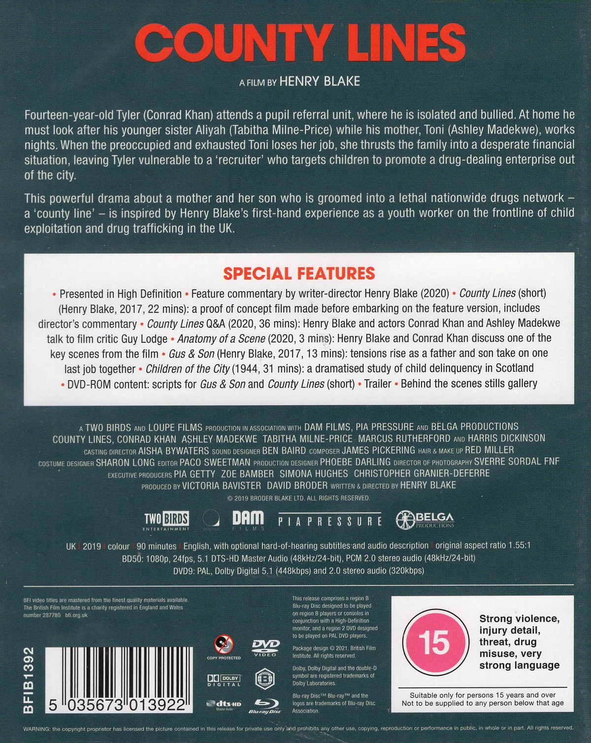 County Lines (ej svensk text) (Blu-ray + DVD) - 2