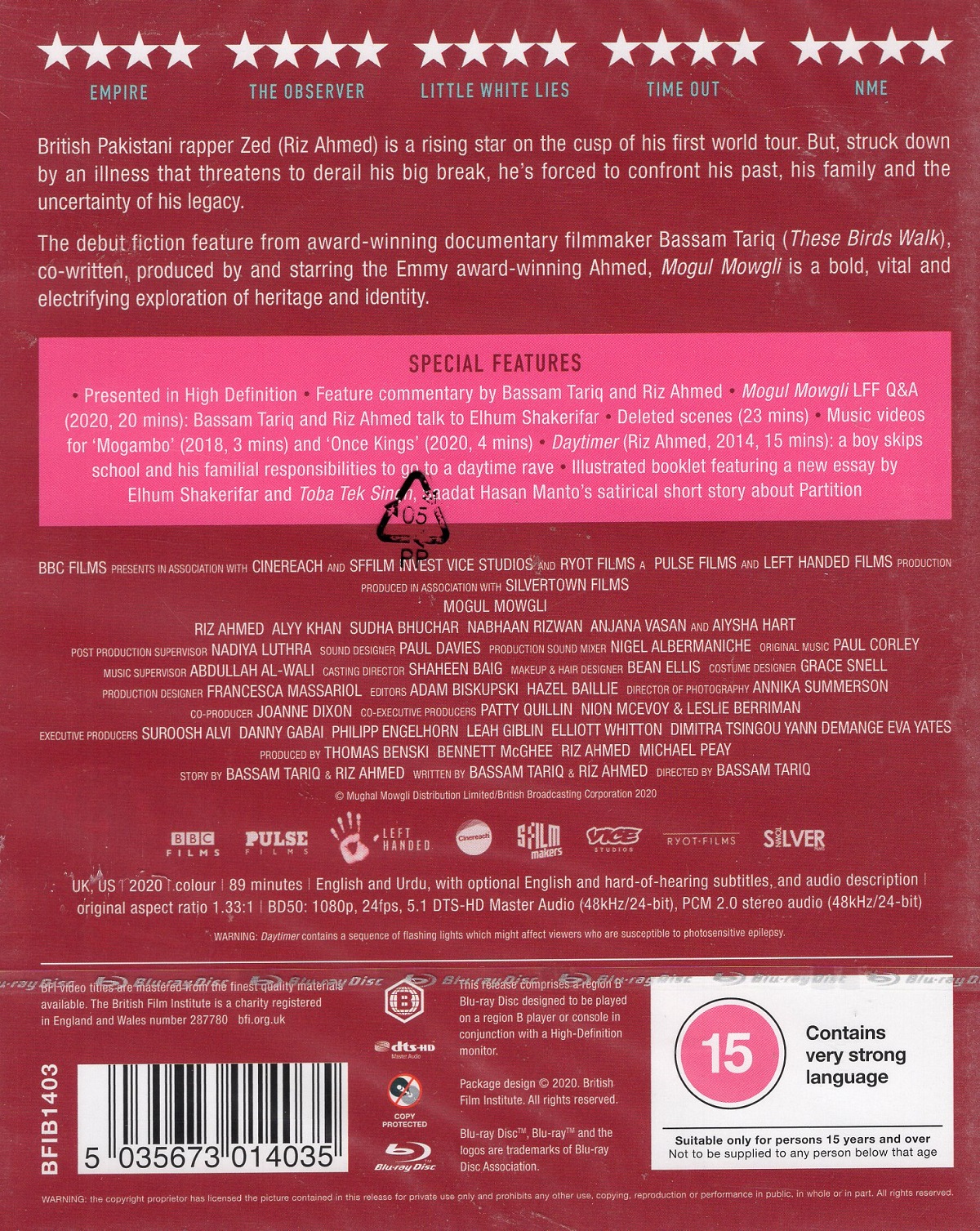 Mogul Mowgli (ej svensk text) (Blu-ray) - 2