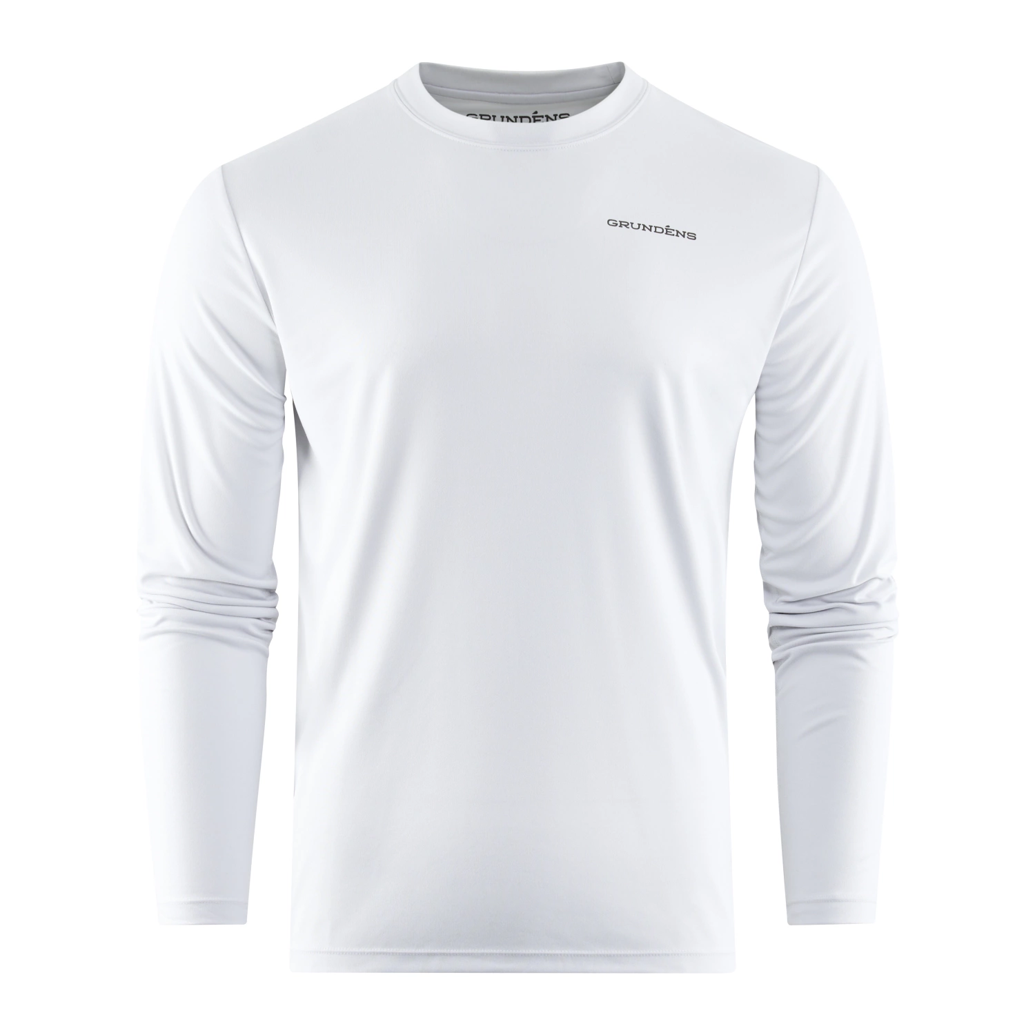 Grundéns Fish Fearlessly LS Tech Tee Grey Mist - UPF 50 Sun protection - 2