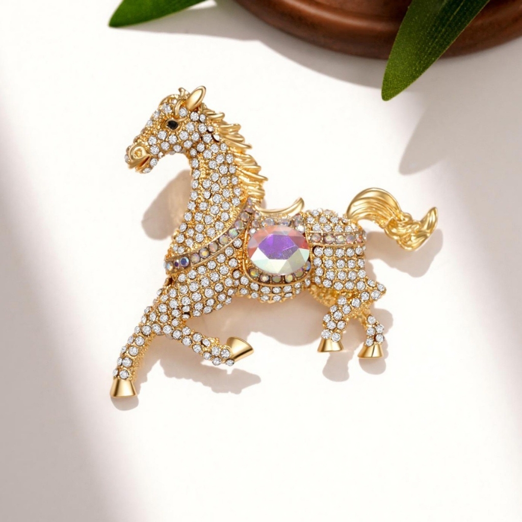 Brosch horse