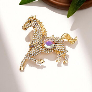 Brosch horse