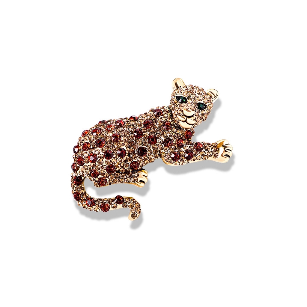 Brosch leopard